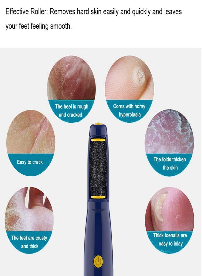 GOMINYUF Replacement Roller Compatible with Dr. Scholl's Callus Remover Electronic Foot File-Extra Coarse (6 Pack) - Image 3